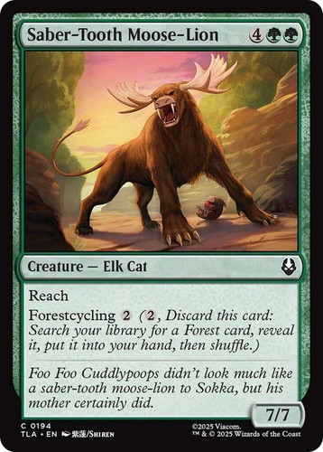 Saber tooth moose - moose-lion, 194