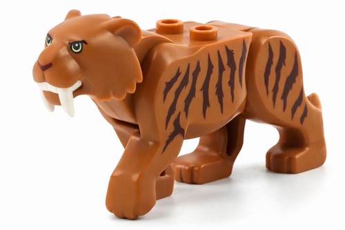 Lego saber tooth tiger - tiger, medium