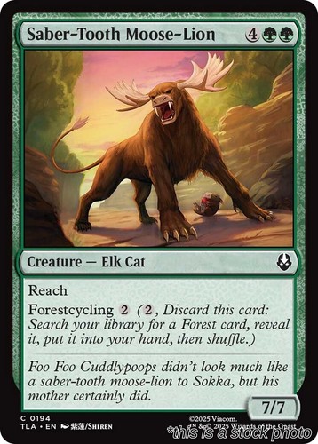 Saber tooth moose lion tla - saber-tooth,