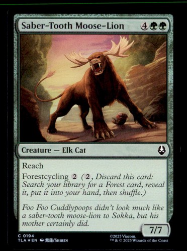 Saber tooth moose lion 194 - saber-tooth,