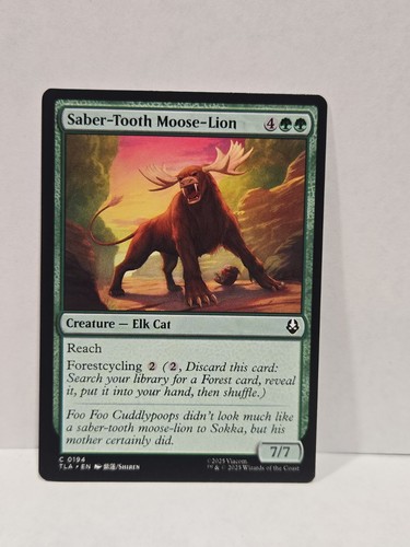 Saber tooth moose lion - moose-lion, avatar